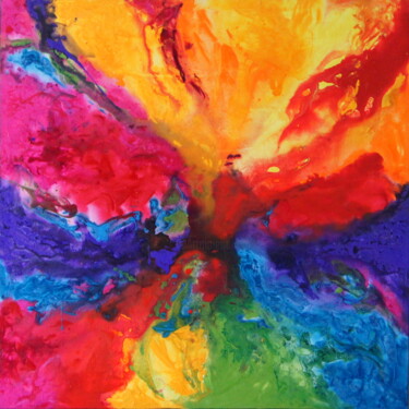 Pintura intitulada "tela 479" por Gislaine Eras, Obras de arte originais, Acrílico