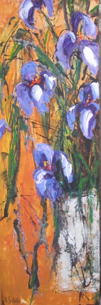 Painting titled "tableaux-frtench-ar…" by Nicole Sebille, Original Artwork, Acrylic