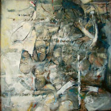 Painting titled ""Way through the na…" by Slav Krivoshiev, Original Artwork