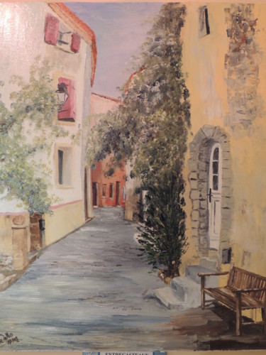 Peinture intitulée "Entrecasteaux - La…" par Mireille Bello, Œuvre d'art originale