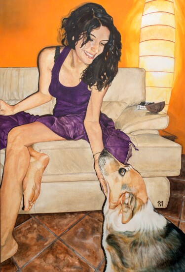 제목이 "Pippo e Michela"인 미술작품 Marta Re로, 원작
