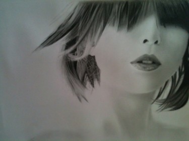 Drawing titled "Bright" by Keef Art, Original Artwork, Graphite