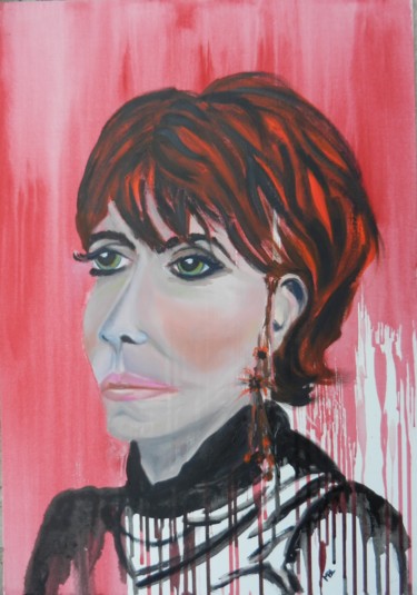 Peinture intitulée "Emmanuelle 2, série…" par Brigitte Mathé (MBL), Œuvre d'art originale