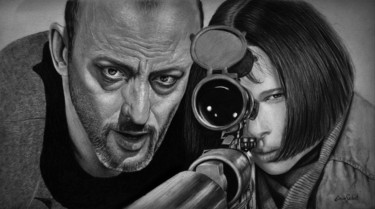 "Leon-Jean Rêno" başlıklı Resim Ercan Sebat tarafından, Orijinal sanat