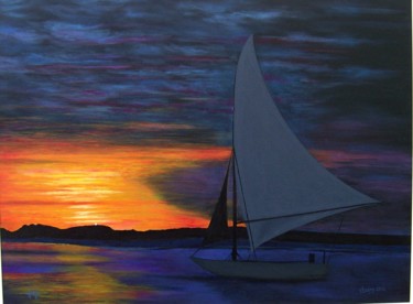 Peinture intitulée "J12058 Itapipoca" par Chjapp, Œuvre d'art originale, Acrylique