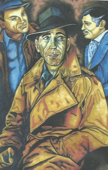 Peinture intitulée "Le bon la brute le…" par Luc Lavroff, Œuvre d'art originale