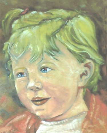 Peinture intitulée "Nini" par Luc Lavroff, Œuvre d'art originale