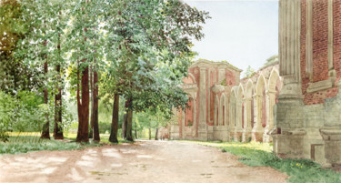 "Большой дворец. Цар…" başlıklı Tablo Анастасия Анатольевна Бурденкова tarafından, Orijinal sanat