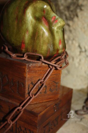 Skulptur mit dem Titel "The Final Dream" von Tina Lane, Original-Kunstwerk, Gemischte Medien