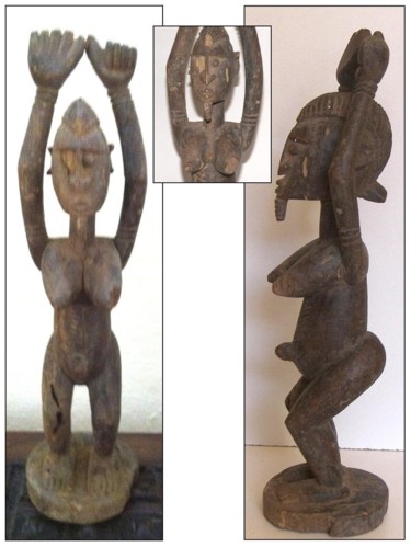 Artisanat intitulée "Demandeur de pluie…" par Luc Lavroff, Œuvre d'art originale
