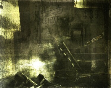 数字艺术 标题为“The car....” 由Philippe Berthier, 原创艺术品, 照片蒙太奇