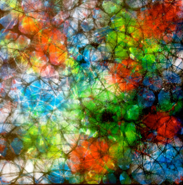 Composition N° 4 Peinture intitulée "Composition N° 4" par Joel Jambou, Œuvre d'art originale