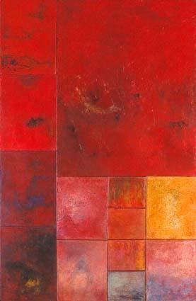 Painting titled "morceaux d'espaces…" by Martine Jardel, Original Artwork
