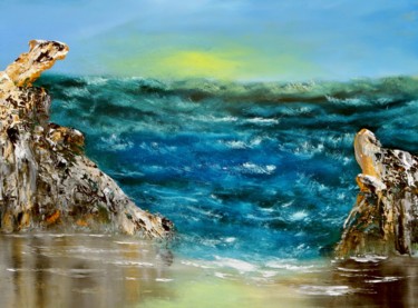 Painting titled "Spithead" by David Snider, Original Artwork