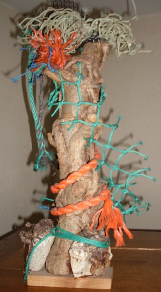 Sculpture intitulée "Souvenir de tempête…" par Nyls  Eliot, Œuvre d'art originale