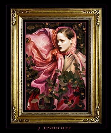 Painting titled ""Gwenevere"" by John Mark, Original Artwork