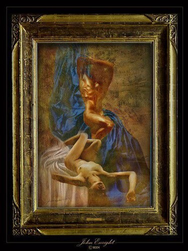 Painting titled ""The Torment of Ada…" by John Mark, Original Artwork