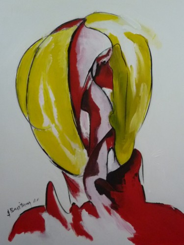 Peinture intitulée "L'avarice" par Anne Broitman, Œuvre d'art originale