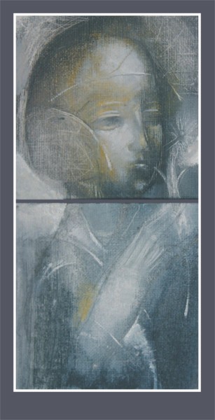 Painting titled "The chrysanthemum-m…" by Slav Krivoshiev, Original Artwork