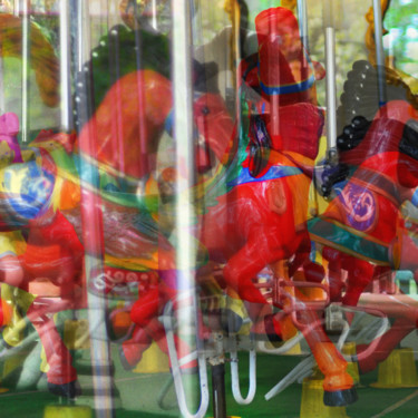 Photography titled "red horses" by Bubon, Original Artwork, Other