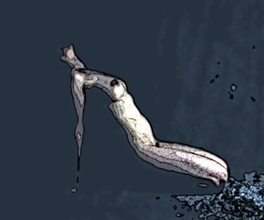 Digital Arts titled "yoga" by Kytom Leakh Im, Original Artwork