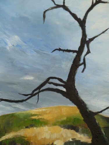 제목이 "l'arbre foudroyé"인 미술작품 Marie Lorraine Papelier로, 원작, 기름