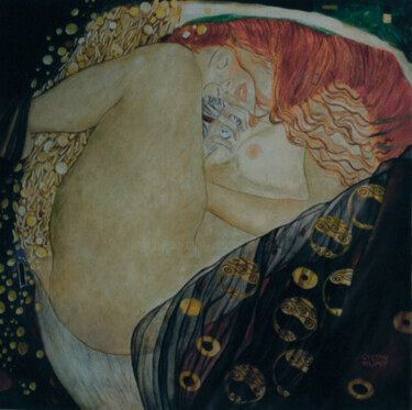 copie de la Danae de Klimt by Christiana Visentin