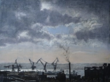 Peinture intitulée "Ambigüité" par Jérôme Catrevaux, Œuvre d'art originale