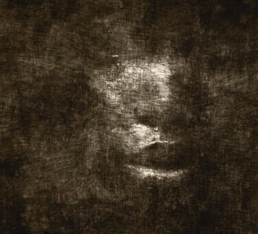 数字艺术 标题为“MASQUE” 由Philippe Berthier, 原创艺术品, 数字油画