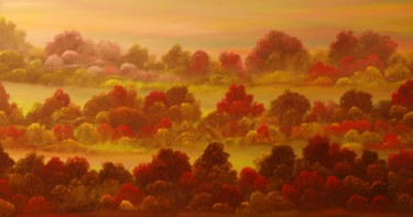 Painting titled "Indian Summer" by David Snider, Original Artwork