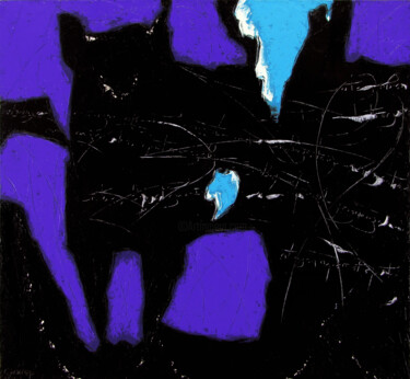 绘画 标题为“Night verses  (Стих…” 由Alex Oliger, 原创艺术品, 油