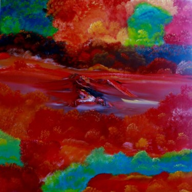 Painting titled "Pastiche" by David Snider, Original Artwork