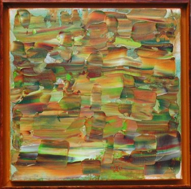 Peinture intitulée "Palette à la diable" par Anne Garnier, Œuvre d'art originale