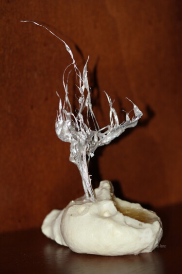 Sculpture titled "0076." by Tina Lane, Original Artwork, Resin