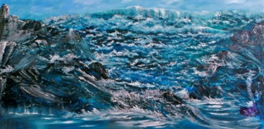 Painting titled "Atlantic" by David Snider, Original Artwork, Other