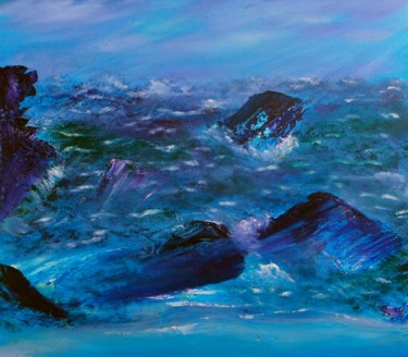 Painting titled "Normandy" by David Snider, Original Artwork