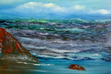 Painting titled "Pacific" by David Snider, Original Artwork