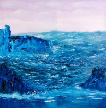 Painting titled "West Coast" by David Snider, Original Artwork