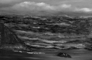 Painting titled "Pacific" by David Snider, Original Artwork