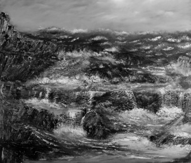 Painting titled "Weather the Storm" by David Snider, Original Artwork
