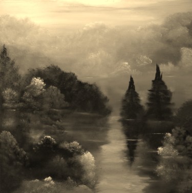 Painting titled "Break of Day 3" by David Snider, Original Artwork