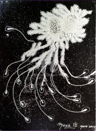 Peinture intitulée "Nami 3" par Mona Bessaa, Œuvre d'art originale, Huile