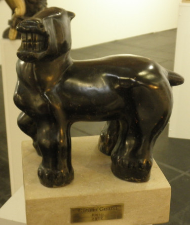Sculpture titled "horse.jpg" by Catalin Geana, Original Artwork, Casting