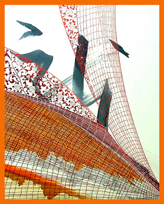 Artcraft titled "ryu" by Choko Nakazono, Original Artwork