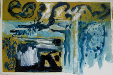 Peinture intitulée "LML'O" par Isabelle Langlois, Œuvre d'art originale, Acrylique Monté sur Châssis en bois