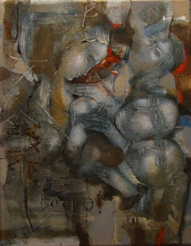 Painting titled "pieces-faith.jpg" by Slav Krivoshiev, Original Artwork