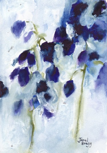 Harebells in Watercolor