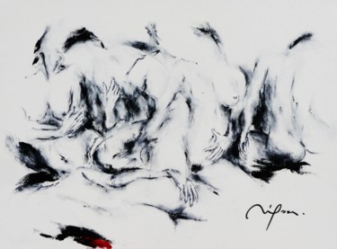 绘画 标题为“272_mains-nu” 由René Goxes, 原创艺术品, 油
