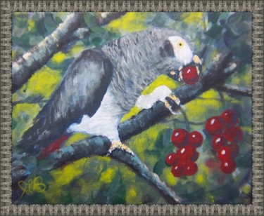 parrot-007.jpg Painting titled "parrot-007.jpg" by Joe La Bianca, Original Artwork