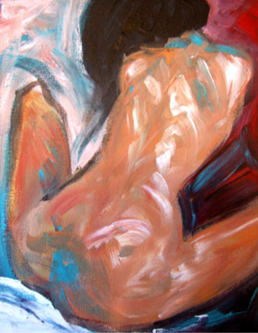 Peinture intitulée "volutes.jpg" par Emilie Lacroix-Mathieu, Œuvre d'art originale